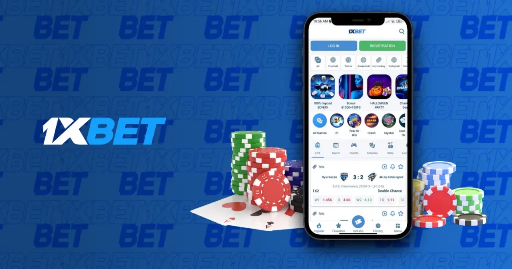 1xBet Mobile APP for iOS and Android in Spain