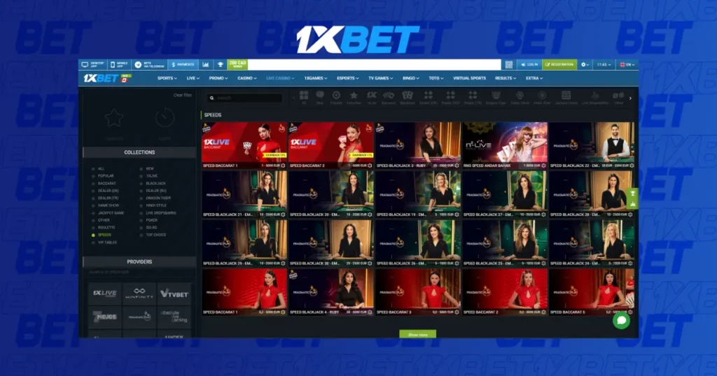 1xBet Live Betting in Spain